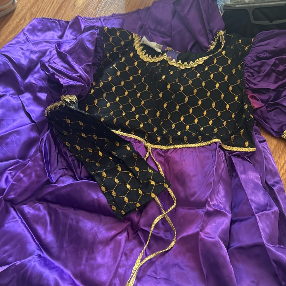 Satin Juliet dress costume